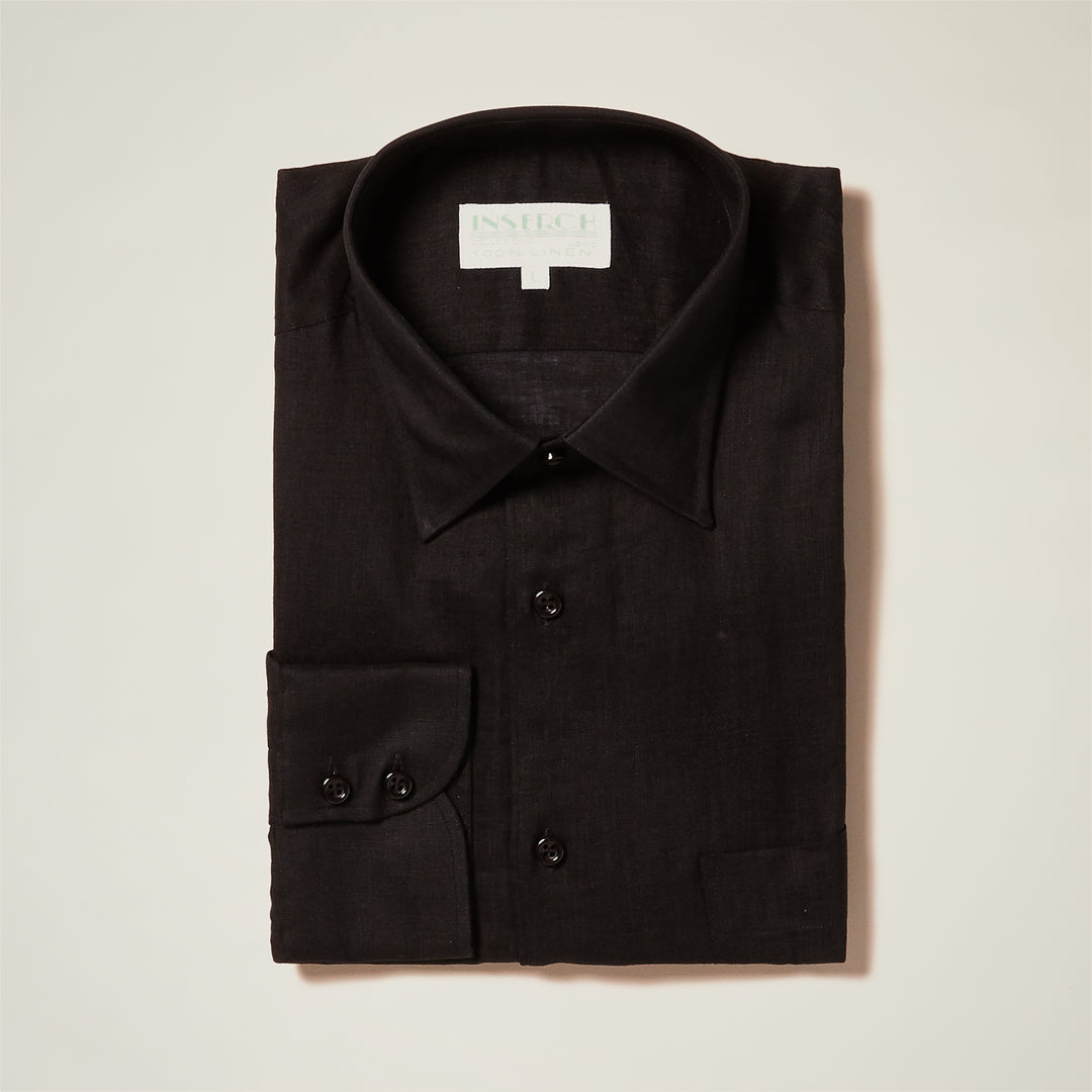 100% Premium European Flax Linen Long-Sleeve Shirt - INSERCH