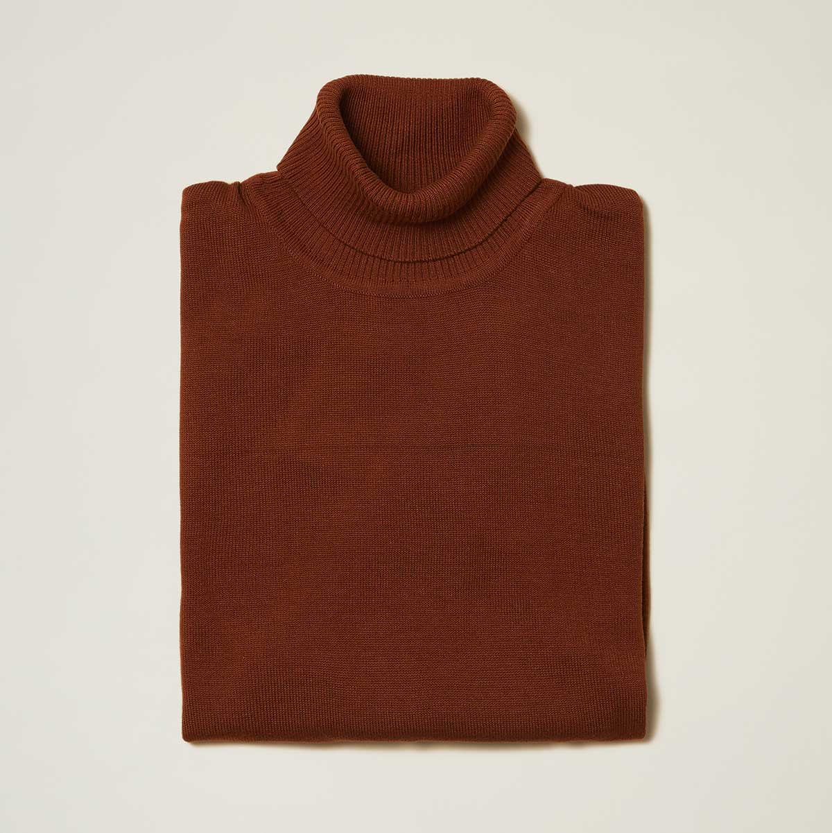 Cotton Blend Turtleneck – Seasonal Colors