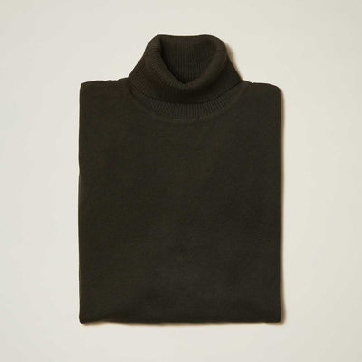 Cotton Blend Turtleneck – Basic Colors