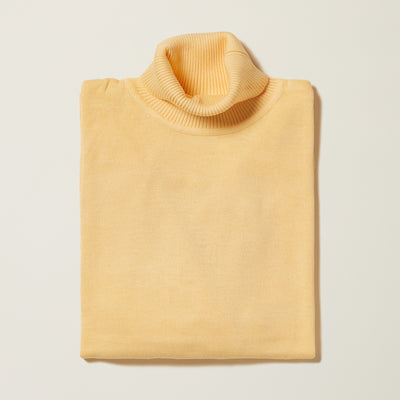 Cotton Blend Turtleneck – Seasonal Colors