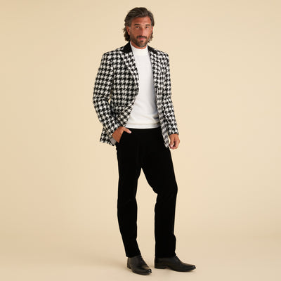 Houndstooth Blazer