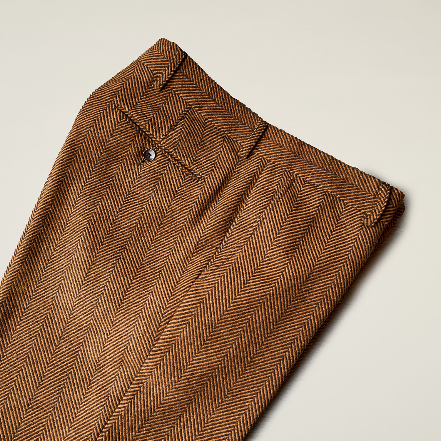 ロンハーマン　Herringbone Color Pants 新品タグ　2024 Trousers in gabardine BEIGE for Man KPM80492290WNBXZC012 | Hogan