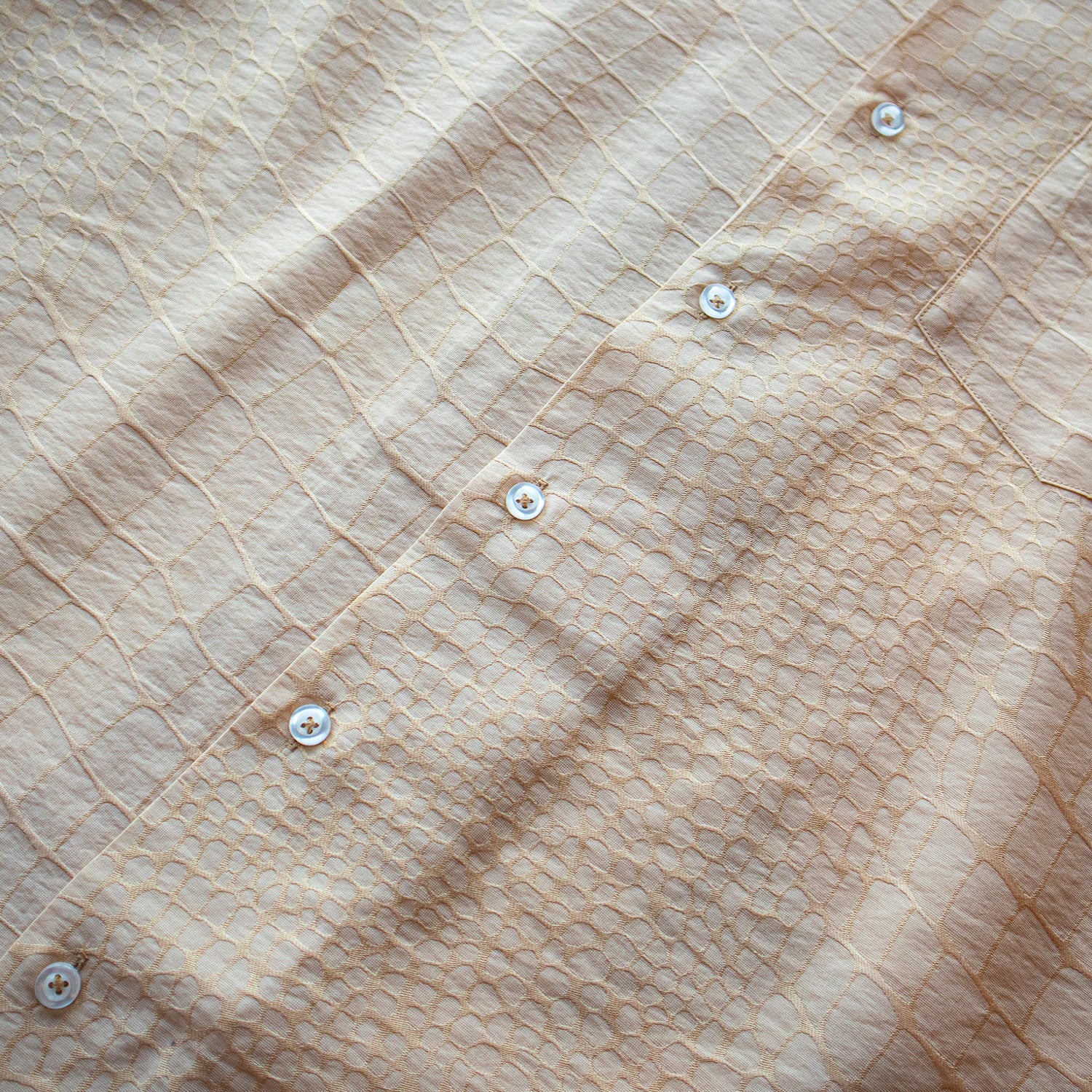 SS Alligator Jacquard Shirt – INSERCH