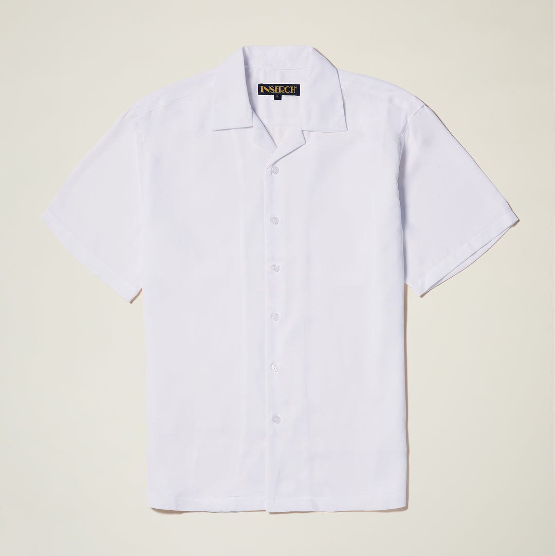 Crepe Camp Collar Shirt - INSERCH
