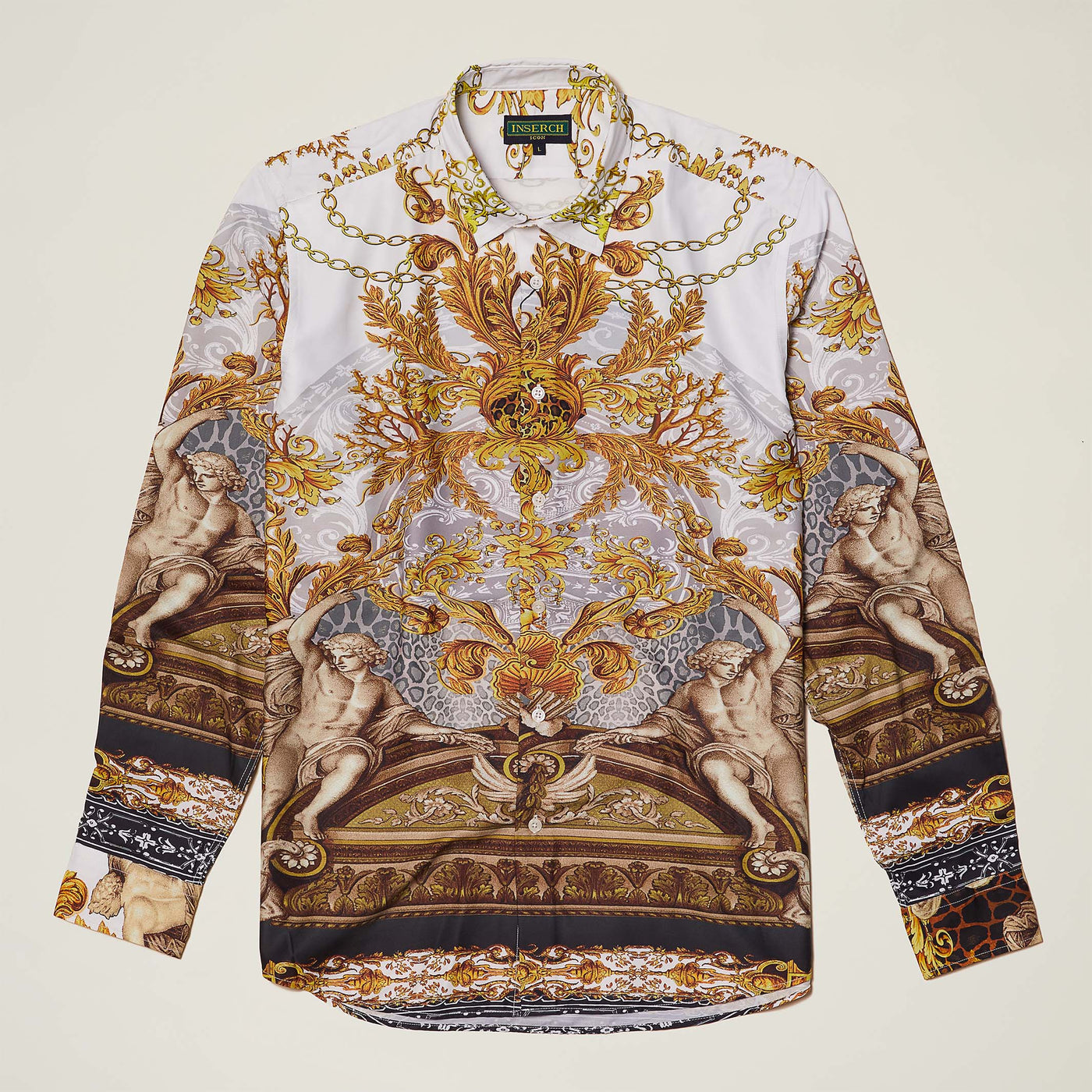 Hvad craft Himlen Baroque Print Shirt | INSERCH