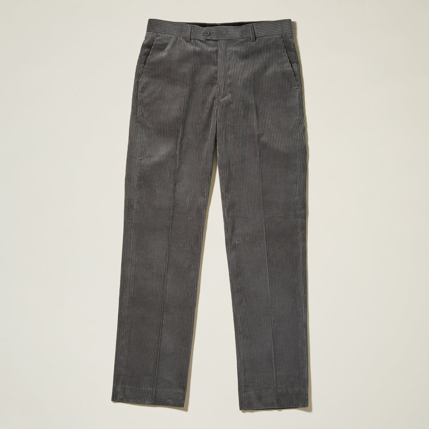 100% Cotton Flat Front Corduroy Pants – INSERCH