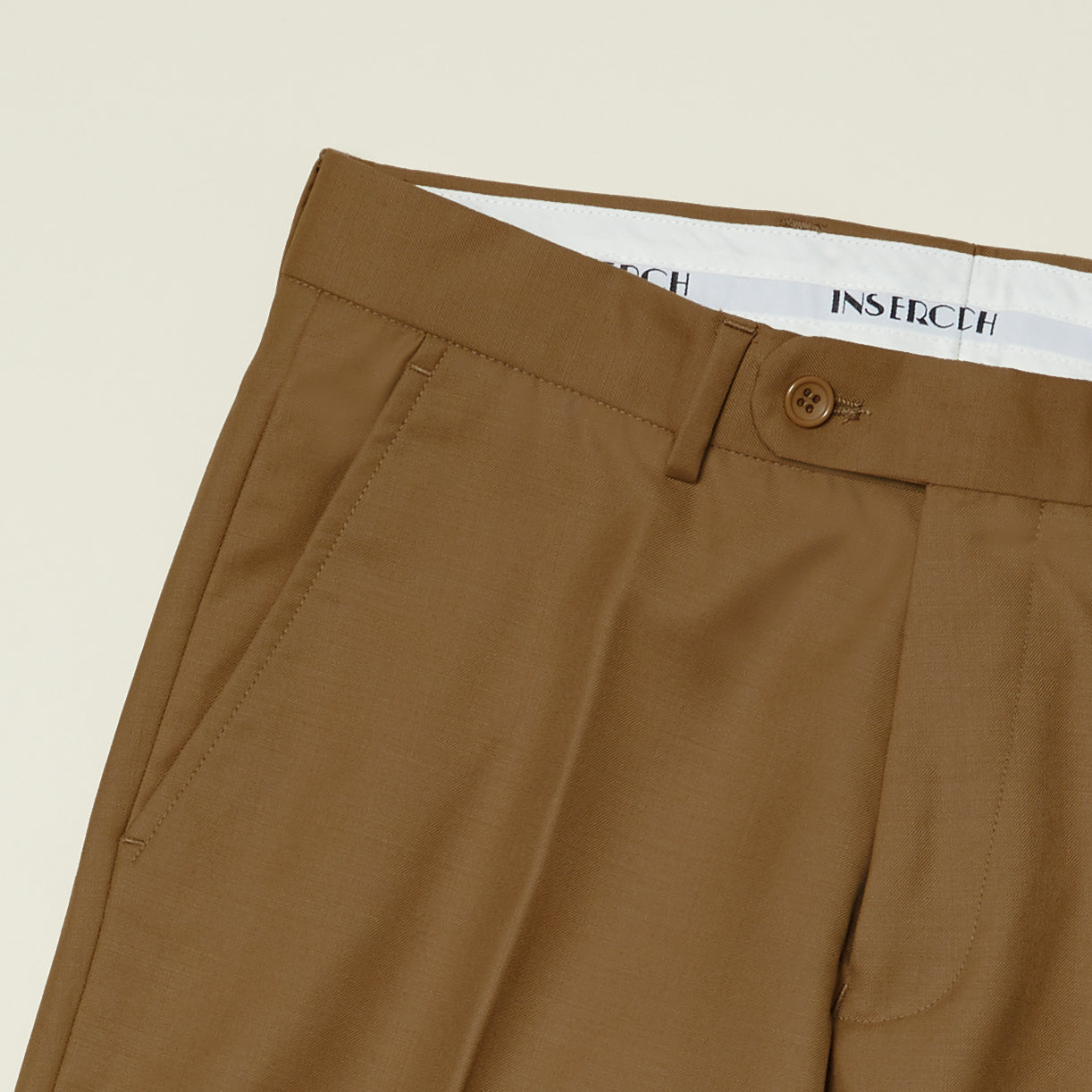 Premium Wool Flat Front Pants - INSERCH