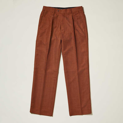 Solid Heather One Pleat Pant - INSERCH